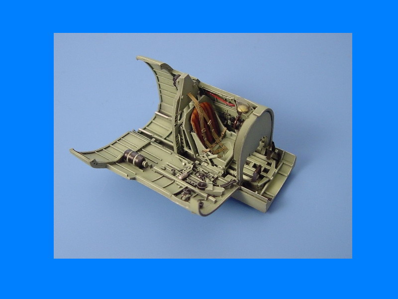 AIR4129 Spitfire Mk. IX cockpit set 1/48 AIR4129 Spitfire Mk. IX cockpit set 1/48